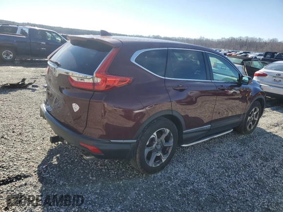 2019 Honda CR-V EX with VIN 7FARW1H53KE005634, listed as a Copart auction lot 44902285 with 77,656 mi miles and Salvage Title. Bid and sale history available at carsss.com. Image 3.