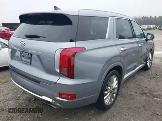2020 Hyundai Palisade Limited with VIN KM8R5DHE5LU131787, listed as a IAAI auction lot 41789845 with 76,595 mi miles and . Bid and sale history available at DreamBid. Image 4.