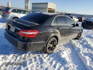 2011 Mercedes-Benz E 350 Luxury with VIN WDDHF5GB5BA464202, listed as a Copart auction lot 83943074 with 121,275 mi miles and Salvage Title. Bid and sale history available at DreamBid. Image 3.