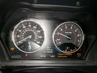 2016 BMW 2 Series M235i xDrive with VIN WBA1J9C5XGV695823, listed as a Copart auction lot 81548364 with 83,149 mi miles and Salvage Title. Bid and sale history available at carsss.com. Image 9.