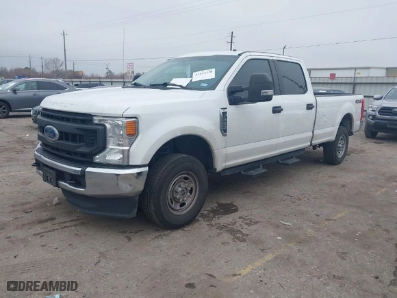 2020 Ford Super Duty F-250 SRW XL with VIN 1FT7W2B66LEE74858, listed as a IAAI auction lot 41453320 with 152,935 mi miles. Bid and sale history available at carsss.com. Image 2.