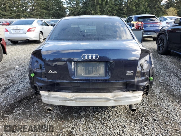 2002 Audi A4 3.0L with VIN WAULT68E82A134885, listed as a Copart auction lot 77650234 with 116,446 mi miles and Salvage Title. Bid and sale history available at carsss.com. Image 6.
