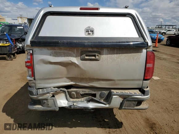 2018 Chevrolet Colorado 4WD Work Truck with VIN 1GCHTBEA8J1184817, listed as a Copart auction lot 55022065 with 128,595 mi miles and Clean title. Bid and sale history available at DreamBid. Image 6.