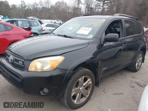 2008 Toyota RAV4 Sport with VIN JTMBK32V885051516, listed as a IAAI auction lot 41252621 with 183,150 mi miles. Bid and sale history available at carsss.com. Image 17.