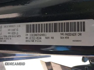 2014 Chrysler 200 LX with VIN 1C3CCBAB7EN208911, listed as a IAAI auction lot 41981884 with 144,239 mi miles and . Bid and sale history available at carsss.com. Image 9.