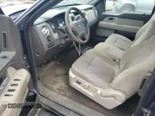 2010 Ford F-150 XL with VIN 1FTEX1C82AFA13498, listed as a Copart auction lot 59487255 with 125,410 mi miles and Salvage title. Bid and sale history available at DreamBid. Image 8.