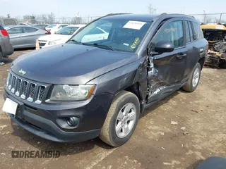 2016 Jeep Compass Sport with VIN 1C4NJCBA6GD543267, listed as a IAAI auction lot 42028109 with 105,118 mi miles and . Bid and sale history available at DreamBid. Image 2.