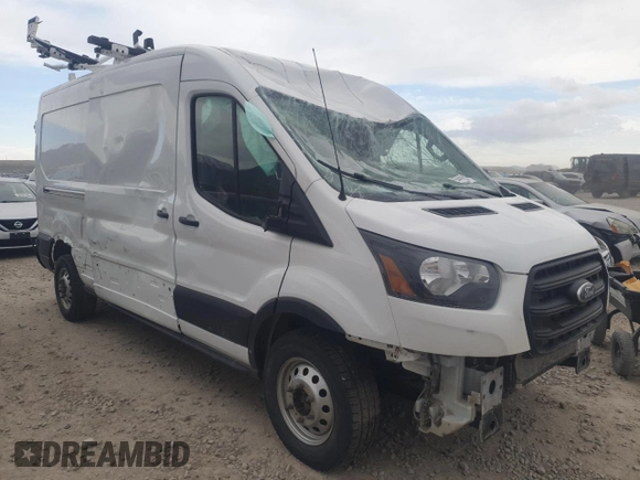 2020 Ford Transit Cargo with VIN 1FTBR2C85LKA31278, listed as a Copart auction lot 54400815 with 133,937 mi miles and Salvage title. Bid and sale history available at DreamBid. Image 4.