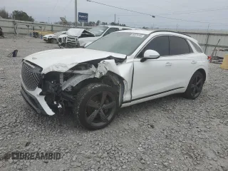 2022 Genesis GV70 Sport with VIN KMUMCDTC8NU011251, listed as a Copart auction lot 88929105 with 55,794 mi miles and Salvage title. Bid and sale history available at DreamBid. Image 1.