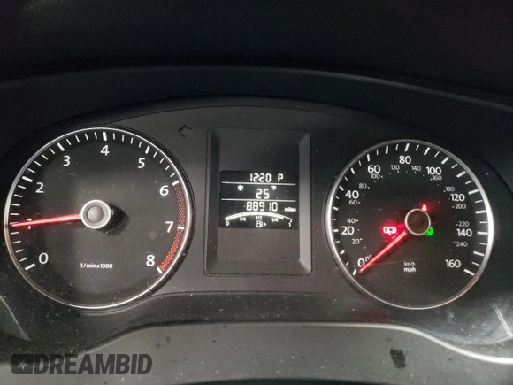 2012 Volkswagen Jetta SEL with VIN 3VWLP7AJ7CM363998, listed as a Copart auction lot 45299645 with 88,910 mi miles and Salvage title. Bid and sale history available at DreamBid. Image 9.