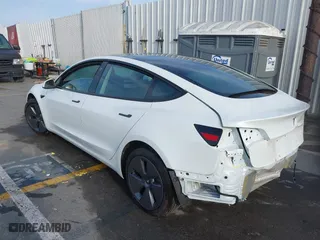 2023 Tesla Model 3 with VIN 5YJ3E1EA0PF646723, listed as a IAAI auction lot 41814168 with 11,924 mi miles. Bid and sale history available at carsss.com. Image 3.