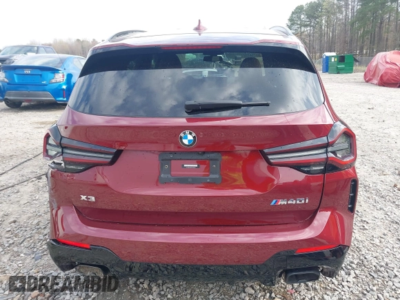 2023 BMW X3 M40i with VIN 5UX83DP08P9N81405, listed as a IAAI auction lot 41853811 with 45,937 mi miles and . Bid and sale history available at DreamBid. Image 16.