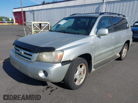 2005 Toyota Highlander z VIN JTEEP21A350115778, wystawiony jako IAAI lot #42216425 z przebiegiem Nie podano mil oraz . Historia ofert i sprzedaży dostępna na DreamBid. Obrazek 2.