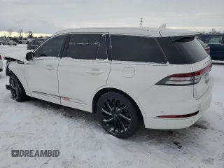 2021 Lincoln Aviator Reserve z VIN 5LM5J7XC5MGL12588, wystawiony jako Copart lot #89183805 z przebiegiem 57 436 mil mil oraz Szkoda całkowita • Salvage title. Historia ofert i sprzedaży dostępna na DreamBid. Obrazek 2.