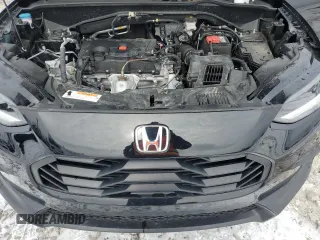 2024 Honda HR-V Sport with VIN 3CZRZ2H59RM758786, listed as a Copart auction lot 45756845 with 21,430 mi miles and Salvage Title. Bid and sale history available at carsss.com. Image 12.