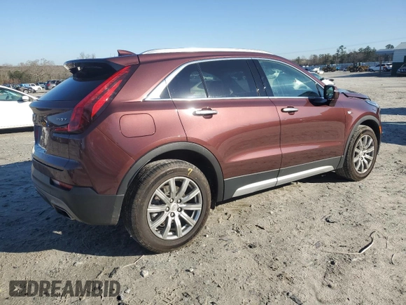 2023 Cadillac XT4 FWD Premium Luxury with VIN 1GYFZCR49PF125491, listed as a Copart auction lot 48508095 with 60,245 mi miles and Salvage Title. Bid and sale history available at carsss.com. Image 3.