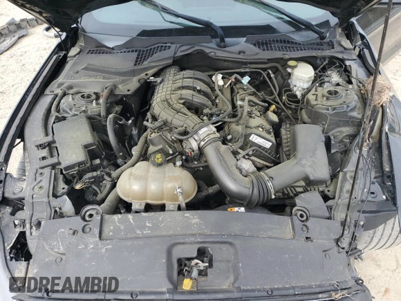 2017 Ford Mustang V6 with VIN 1FA6P8AM5H5271176, listed as a Copart auction lot 48754635 with 91,658 mi miles and Salvage Title. Bid and sale history available at carsss.com. Image 11.