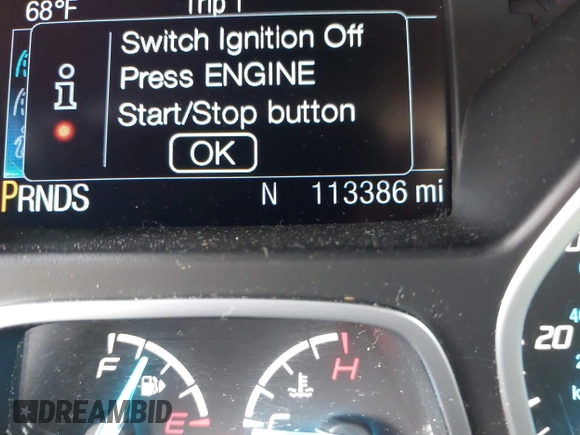 2016 Ford Escape Titanium with VIN 1FMCU9JX3GUC86930, listed as a IAAI auction lot 42582263 with 113,386 mi miles and . Bid and sale history available at DreamBid. Image 7.