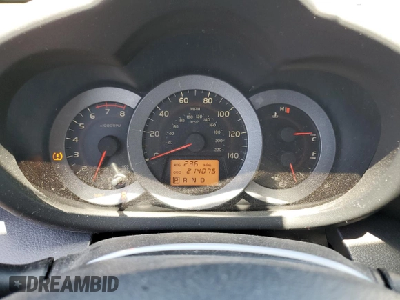 2010 Toyota RAV4 Sport with VIN JTMWF4DVXA5028981, listed as a Copart auction lot 60931165 with 214,075 mi miles and Salvage title. Bid and sale history available at DreamBid. Image 9.