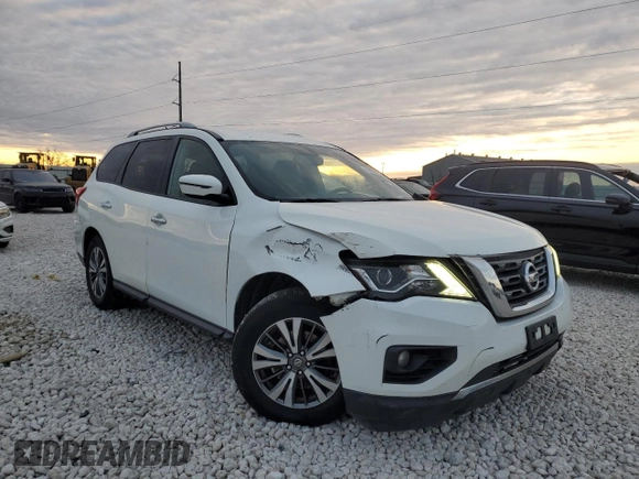 2018 Nissan Pathfinder S with VIN 5N1DR2MN2JC607960, listed as a Copart auction lot 89008165 with 113,557 mi miles and Salvage Title. Bid and sale history available at carsss.com. Image 4.