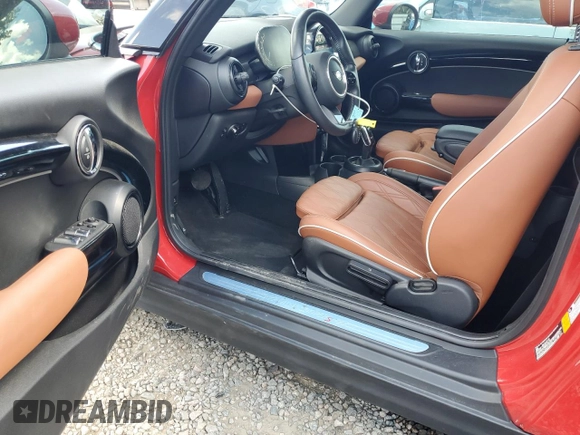 2024 MINI Convertible Cooper S with VIN WMW43DL09R3R36560, listed as a Copart auction lot 60325395 with 10,619 mi miles and Salvage title. Bid and sale history available at DreamBid. Image 8.