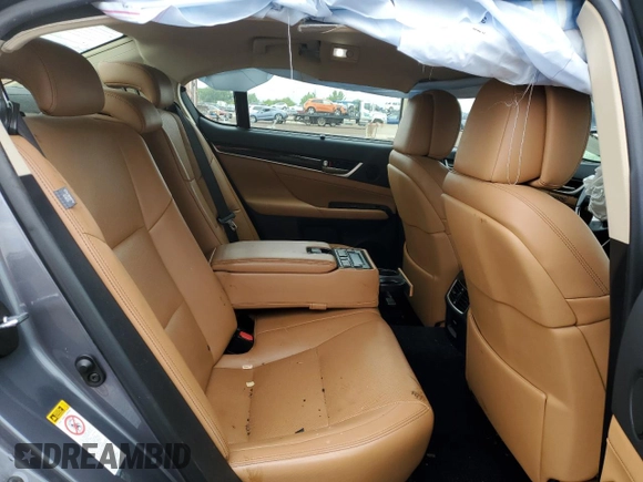 2013 Lexus GS 350 with VIN JTHCE1BL5D5004824, listed as a Copart auction lot 58638495 with 141,980 mi miles and Salvage title. Bid and sale history available at DreamBid. Image 10.