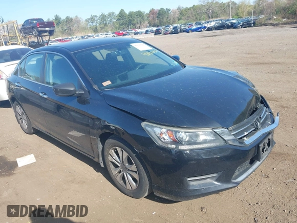 2014 Honda Accord Sedan LX with VIN 1HGCR2F3XEA082094, listed as a IAAI auction lot 42130080 with 84,464 mi miles. Bid and sale history available at carsss.com. Image 1.