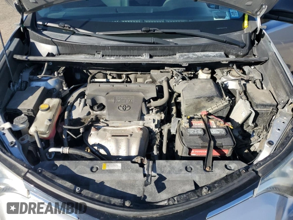 2016 Toyota RAV4 LE with VIN 2T3BFREV4GW451616, listed as a Copart auction lot 50143575 with 128,034 mi miles and Salvage Title. Bid and sale history available at DreamBid. Image 12.