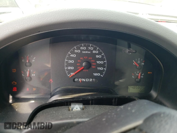 2008 Ford F-150 STX with VIN 1FTRX14W88FB22993, listed as a Copart auction lot 59531365 with 248,580 mi miles and Salvage title. Bid and sale history available at DreamBid. Image 9.