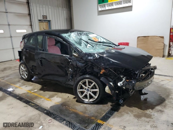 2016 Ford Fiesta SE with VIN 3FADP4EJ8GM165894, listed as a Copart auction lot 52766795 with 0 mi miles and Salvage Title. Bid and sale history available at carsss.com. Image 4.