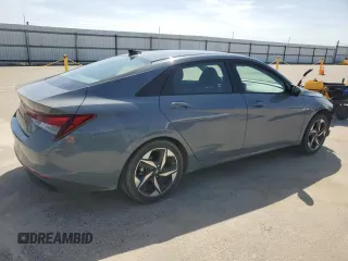 2023 Hyundai Elantra SEL with VIN KMHLS4AGXPU431938, listed as a Copart auction lot 52345275 with 31,783 mi miles and Salvage Title. Bid and sale history available at DreamBid. Image 3.