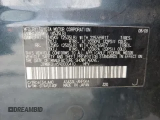 2009 Toyota RAV4 Ltd with VIN JTMBF31V59D000410, listed as a Copart auction lot 47377075 with 150,328 mi miles and Salvage Title. Bid and sale history available at carsss.com. Image 13.