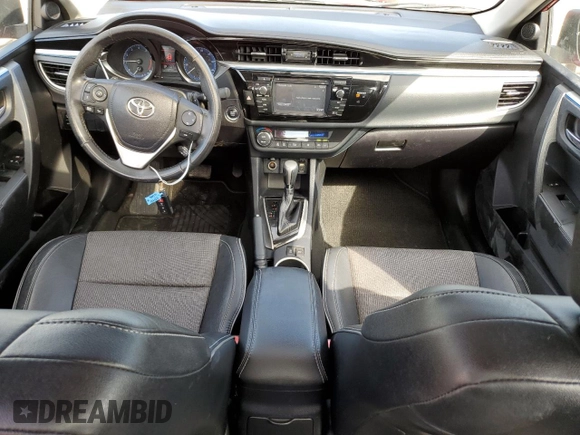 2016 Toyota Corolla L with VIN 2T1BURHE2GC716738, listed as a Copart auction lot 55645194 with 87,305 mi miles and Salvage title. Bid and sale history available at DreamBid. Image 8.