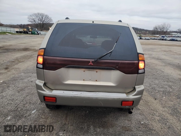 2001 Mitsubishi Montero ES z VIN JA4MT21H41P050234, wystawiony jako Copart lot #79230664 z przebiegiem 161 207 mil mil oraz Czysty tytuł • Clean title. Historia ofert i sprzedaży dostępna na DreamBid. Obrazek 6.
