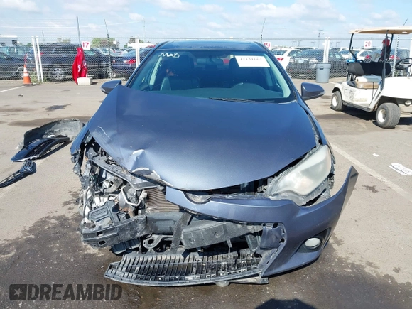 2014 Toyota Corolla L with VIN 5YFBURHE5EP005970, listed as a IAAI auction lot 42131661 with 115,840 mi miles and . Bid and sale history available at DreamBid. Image 13.