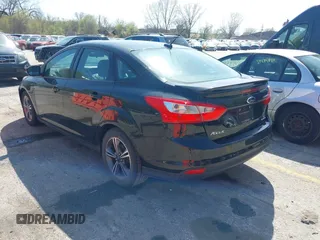 2014 Ford Focus SE with VIN 1FADP3F26EL223601, listed as a IAAI auction lot 41930554 with 190,275 mi miles. Bid and sale history available at carsss.com. Image 3.