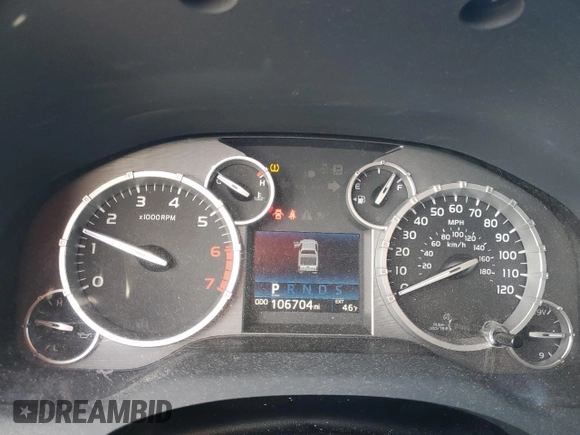 2017 Toyota Tundra Limited with VIN 5TFHW5F12HX611178, listed as a Copart auction lot 48778095 with 106,704 mi miles and Salvage title. Bid and sale history available at DreamBid. Image 9.