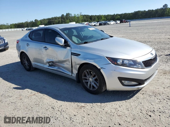 2013 Kia Optima LX with VIN KNAGM4A73D5375330, listed as a Copart auction lot 53609865 with 270,679 mi miles and Salvage Title. Bid and sale history available at carsss.com. Image 4.