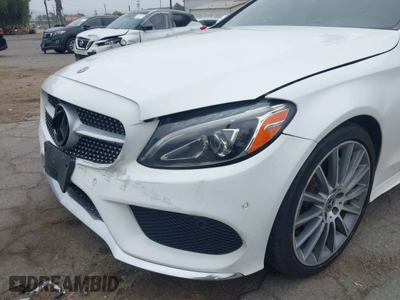 2018 Mercedes-Benz C 300 with VIN WDDWJ4JB2JF660253, listed as a IAAI auction lot 42421185 with 142,828 mi miles and . Bid and sale history available at DreamBid. Image 6.