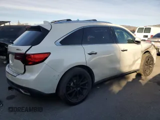 2015 Acura MDX Advance with VIN 5FRYD3H85FB001852, listed as a Copart auction lot 86902384 with 80,195 mi miles and Salvage Title. Bid and sale history available at DreamBid. Image 3.