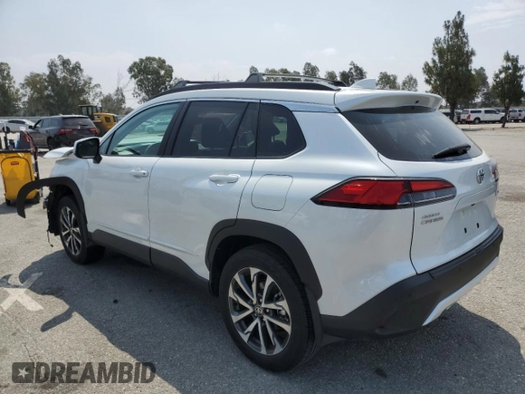 2024 Toyota Corolla Cross XLE with VIN 7MUDAABG4RV105641, listed as a Copart auction lot 58950855 with 5,805 mi miles and Salvage title. Bid and sale history available at DreamBid. Image 2.
