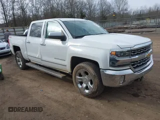 2018 Chevrolet Silverado 1500 LTZ with VIN 3GCUKSEC4JG217428, listed as a IAAI auction lot 41420957 with 98,433 mi miles. Bid and sale history available at carsss.com. Image 1.