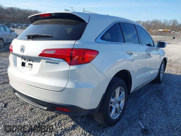 2014 Acura RDX with VIN 5J8TB3H39EL001775, listed as a IAAI auction lot 41488623 with 146,666 mi miles and . Bid and sale history available at DreamBid. Image 4.