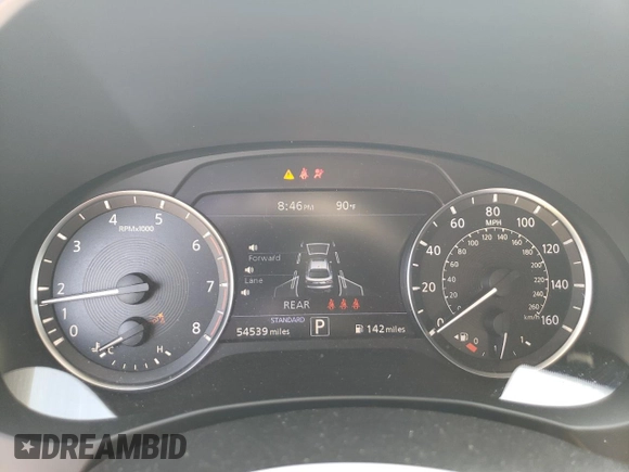 2022 Infiniti QX55 Luxe z VIN 3PCAJ5J3XNF102177, wystawiony jako Copart lot #52699865 z przebiegiem 54 539 mil mil oraz Szkoda całkowita • Salvage title. Historia ofert i sprzedaży dostępna na DreamBid. Obrazek 9.