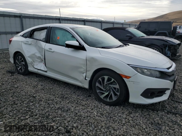 2016 Honda Civic EX with VIN 19XFC2F74GE213259, listed as a Copart auction lot 78441554 with Not Provided miles and Salvage Title. Bid and sale history available at DreamBid. Image 4.