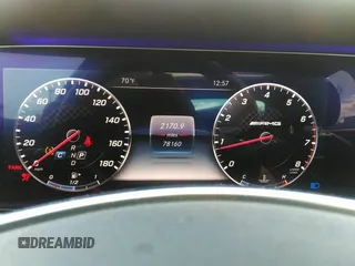 2018 Mercedes-Benz E with VIN WDDZF6EB8JA486593, listed as a IAAI auction lot 40496961 with 78,160 mi miles. Bid and sale history available at carsss.com. Image 7.