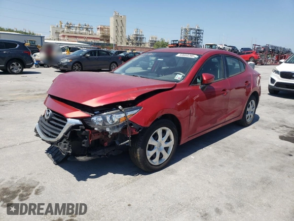 2017 Mazda 3 Sport with VIN 3MZBN1U71HM154925, listed as a Copart auction lot 53653295 with Not Provided miles and Salvage Title. Bid and sale history available at DreamBid. Image 1.
