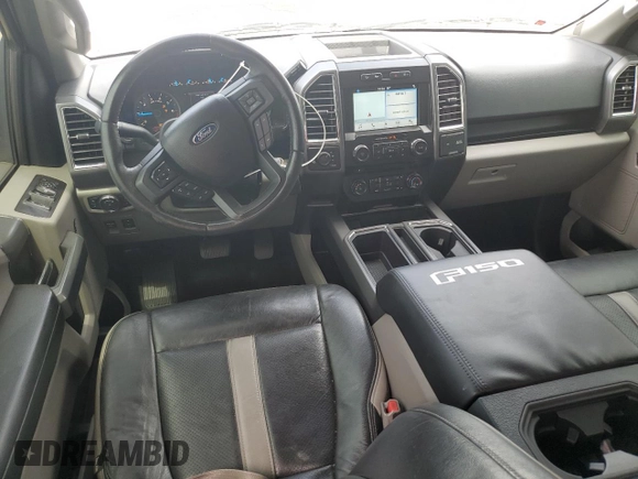 2017 Ford F-150 XL with VIN 1FTEW1EP2HFA73718, listed as a Copart auction lot 65363345 with 81,806 mi miles and Salvage title. Bid and sale history available at DreamBid. Image 8.