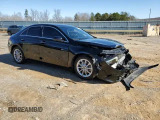 2020 Mercedes-Benz A 220 with VIN W1K3G4FBXLW044667, listed as a Copart auction lot 44079025 with 54,593 mi miles and Salvage Title. Bid and sale history available at DreamBid. Image 4.