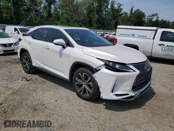 2020 Lexus RX 350 with VIN 2T2HZMAA2LC166971, listed as a Copart auction lot 53837805 with 49,150 mi miles and Non repairable. Bid and sale history available at DreamBid. Image 4.